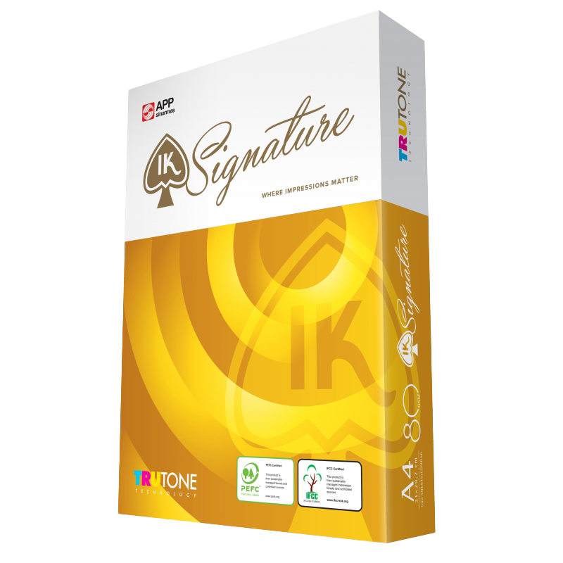 IK Signature A4 size 80gsm