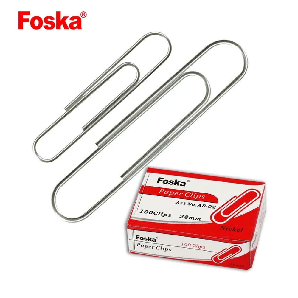 Paper clips metal 28mm