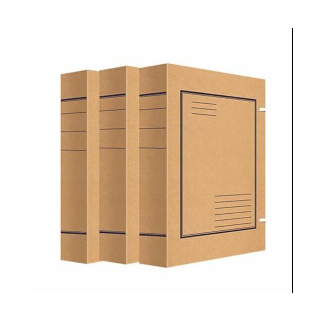Kraft binding folder8cm