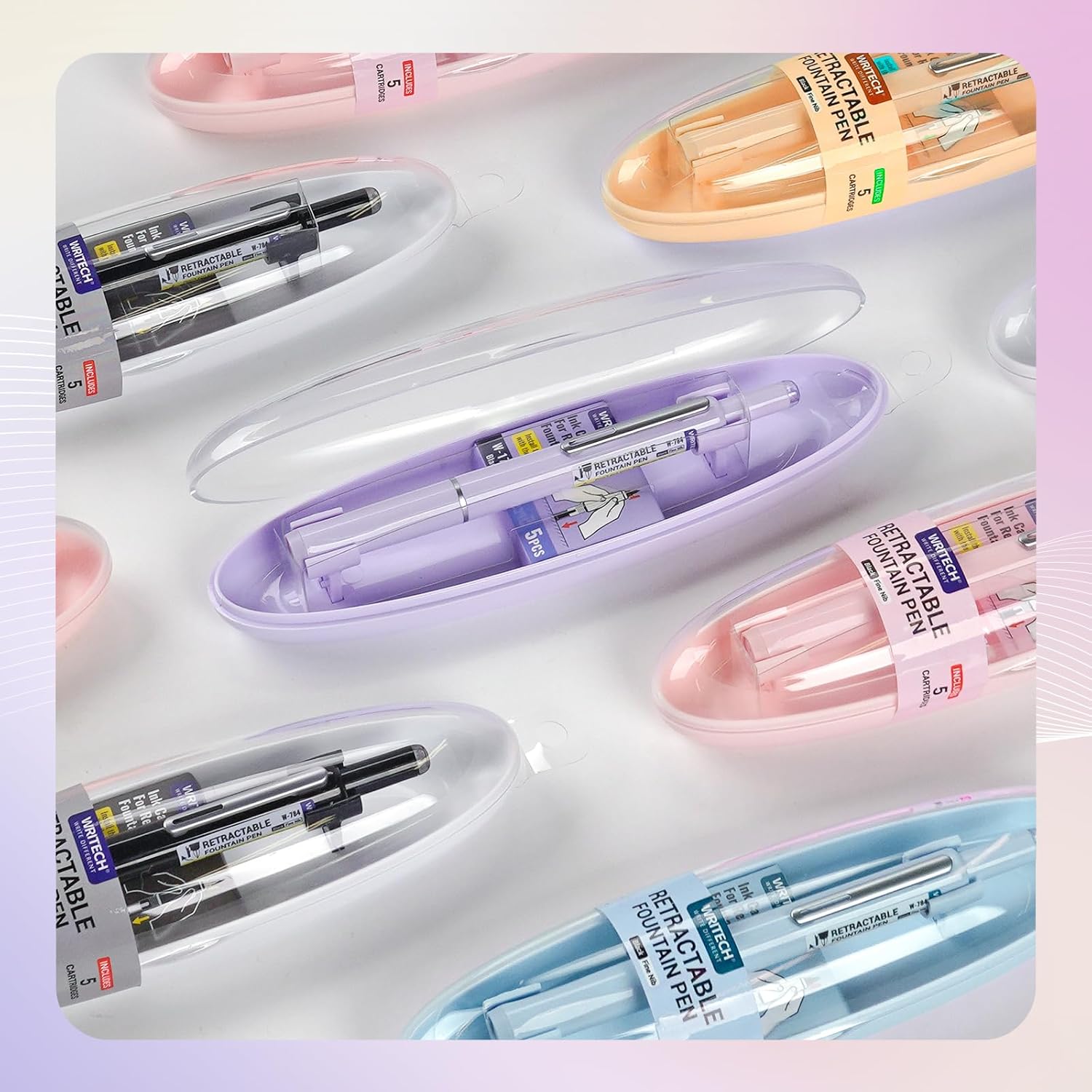 W-784 retractable fountain pen