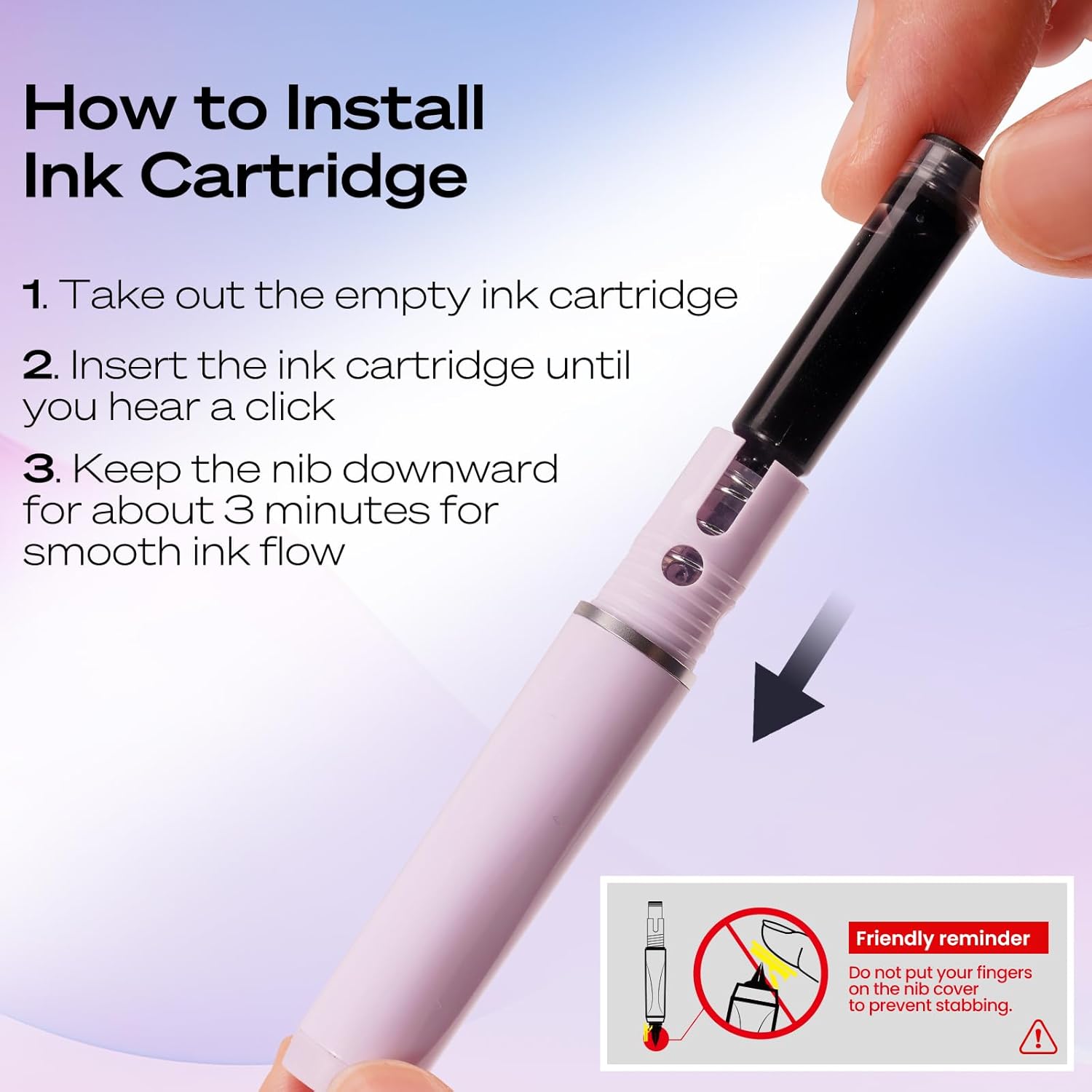 W-784 retractable fountain pen image 3