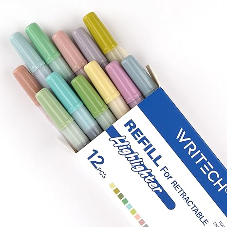 W-805s retractable highlighter refill